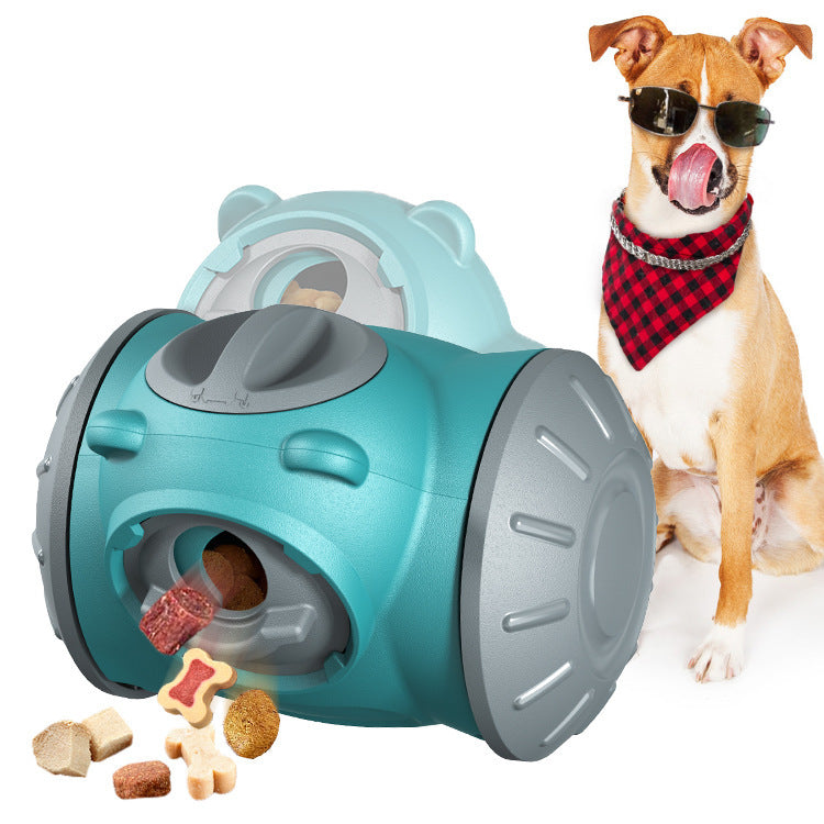 Dog Tumbler Toys Increases Pet IQ Interactive Slow Feeder For Small Medium Dogs, Cat